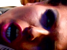 Redhead babe dominates her sexy lesbian girl