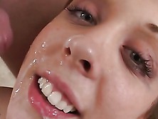 Cute Amateur Blonde Fuck & Facial