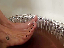 Jess Marinating Her Feet