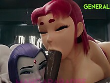 3D compilation with slutty cartoon babes fucked with a big cocks