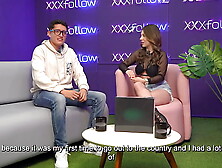 Shy MONSTROUS PRICK Pipeboy SEXMEX Porn Mansion winner mounts little Colombian in XXXfollow Sessions #five Podcast - Dani Ortiz