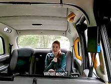 Fake Taxi Redhead Kira Love Squirts Pussy Juice All Over The Taxi Drivers Big Fat Dick