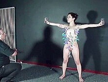 Tiny Short-haired teen In Kinky Bdsm Session (18+)