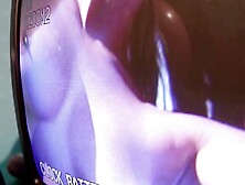 Sexy Brunette Bombshell - Lingerie Tease & Exposed Body of Aubry Dempsey