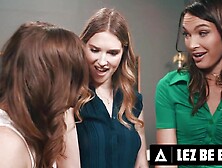 LEZ BE BAD - Wild mother I'd like to fuck Teachers Ashley Lane, Katie Kush, & Katrina Colt Use Confiscated Thong-Ons