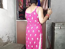 Today My Brother In Law Saw Me In A New Dress And Caught Me And Fucked Me.  Clear Hindi Audio.