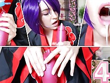 Cosplay: Konan's Draining Hand-job (NARUTO)
