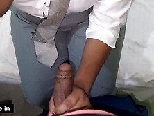 College Stress Relief Massage Therapy Session Turns Into A Wild Fuck With Her Stepsister