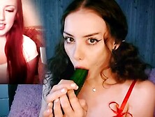 Jenny Has Orgasm To Sucking Cucumber (Jenny Smith)