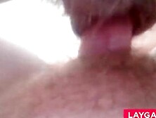 Hairy Amateur Squirter Covered In Cum