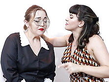 My chubby and submissive maid forgot to buy milk and I made her take my cock straight from the source! No one deserves to drink