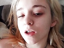 Masturbation With Violent Orgasm.  Close-Up