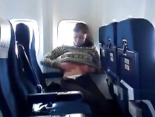 Lesbians Flashing On A Plane