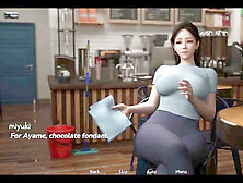 Lush stepsister with a big soft round ass