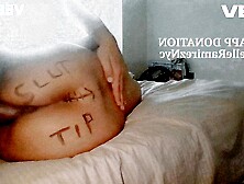 BOOTY TATTOO SIDE WAYS KAMASUTRA Brown Skin Giant Shlong Large Butt 12 Inch Shlong