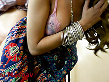 indian desi sexy bhabhi cheating and being sexed doggy with neighbour stud while man was away