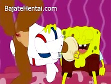 Sandy Screws Patrick, Spongebob, and Squidward