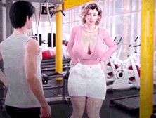 Lascivious mother I'd like to fuck Stepmom Sucks Stepson's Large Shlong After workout - CG Manga Game - Apocalust