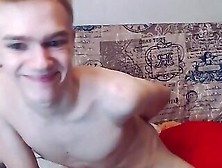 Russian Student Jerking Off And Showing Ass