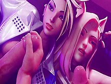 K/da And Akali Facial