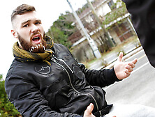 Tanned Dude With A Beard Fucks That Pasty Ass