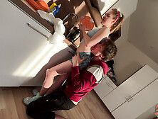 Horny Step Sister Secretly Really Wants Cock and Cum