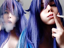 Succubus Egirl Smoking For You (Ask Me For Full Vid)