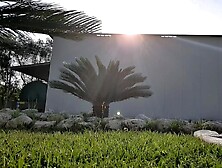 grosso cazzo squirta litri di precum,  sborra all'aperto IG:Dodgyitalian199