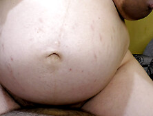 9 month pregnant wife ride on my cock in cowgirl position until i cum fast - Milky Mari