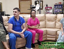 Doctor Canada Flips The Script On Doctor Channy Crossfire During Medical Scrutiny,  Ends Up Examining His Doctor At GuysGoneGynoC