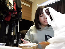 Mai - Natural Busty, Nipple Rings Beautiful Student 2