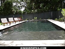 GingerPatch - Strawberry Blond Tiny Fucked By Neighbour