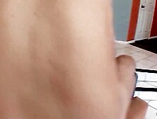 Round Booty Girl Kylee King with consummate Titties get her 1st Male+Male+Female 3some with 2 Large Schlong Boys