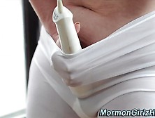 Solo Mormon Masturbates