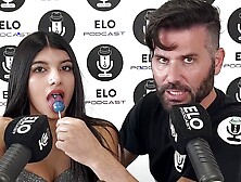 MILU LOPEZ SUCKS THE LOLLIPOP WITH ELO PODCAST