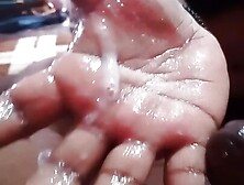 Handjob Cumshot Of Sri Lankan Couple.