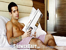 Showerbait Straight Ty Mitchell Douche Pounded By Gay Friend