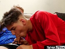 Twinkstrokes. Com - Cute Isaac Esteban Buttfucked Raw Doggystyle By His Practice Buddy