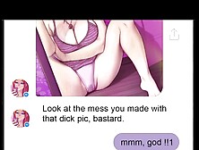 porn comic. A chat with Chloe