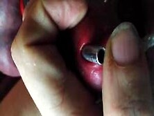 Cbt With A Stainless Tube Clamps On Balls And Super Glue