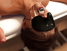 Cuck-Old Hubby Watches Wifey Get Nailed And Take A Monstrous Cumshot Facial.  Real Lady Hungry For Dong - Hotwife 3D Porn Games