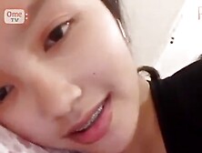 [OME. TV] Cute Asian Teen Caresses Her Boobs