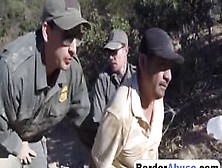 Blonde Latina Is Punished By A Horny Border Officer