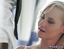 Amateur babe anally banged by bbc