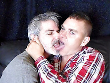 Hot Gay Kissing With Leo - Leo Blue & Richard Lennox