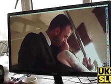 UKSubSluts. com - Amazing Czech brunette Mea Melone's huge sex love