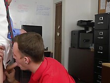 Assfucked Newbie Quickly Learns New Office Regulations