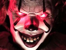 Horny clown Pennywise mounts and crempies your sexy gf Diana Daniels - Halloween Special