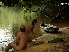 Vimala Pons butt, breasts scene in The Law of the Jungle (2016)