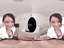 Asian horny nurse VR porn video